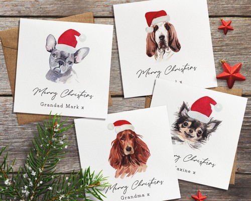 Dog personalised christmas - dog,