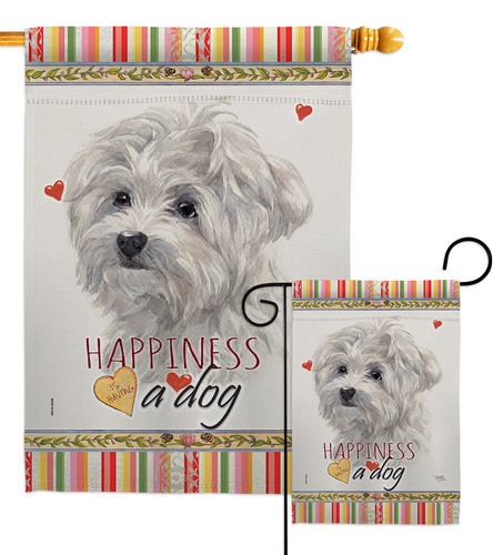 Maltese happiness garden - garden, flag