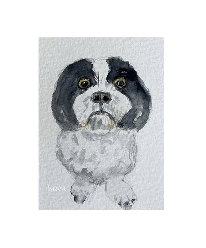 Aceo kenna painting - aceo, by