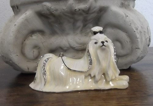 Maltese dog collectible - maltese,