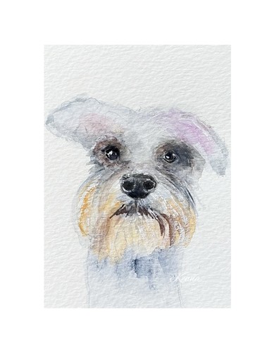Aceo kenna painting - by,